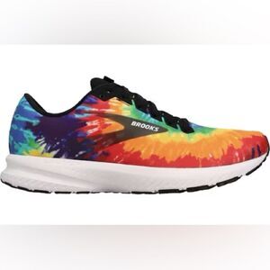 BROOKS LAUNCH 7 LIMITED EDITION ROCK N ROLL MARATHON TIE DYE RUNNING SHOE 12.5